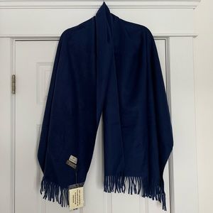 Blue Sky Cashmere scarf/shawl. Never worn. NWT